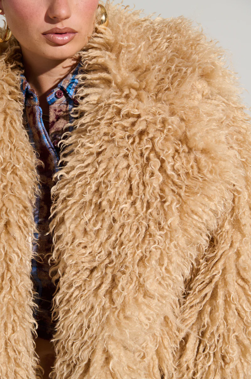 JOJO FAUX FUR COAT - Image 11