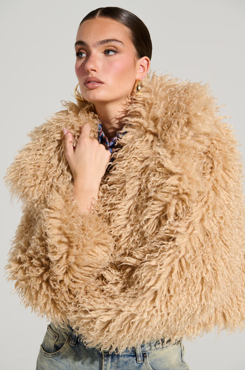 JOJO FAUX FUR COAT - Image 3