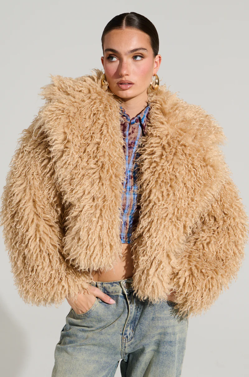 JOJO FAUX FUR COAT - Image 4