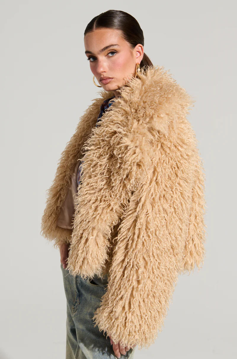 JOJO FAUX FUR COAT - Image 6