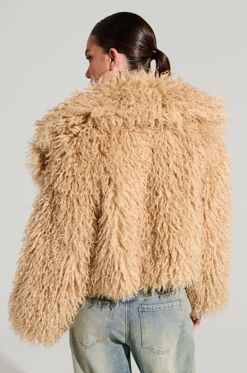 JOJO FAUX FUR COAT - Image 7
