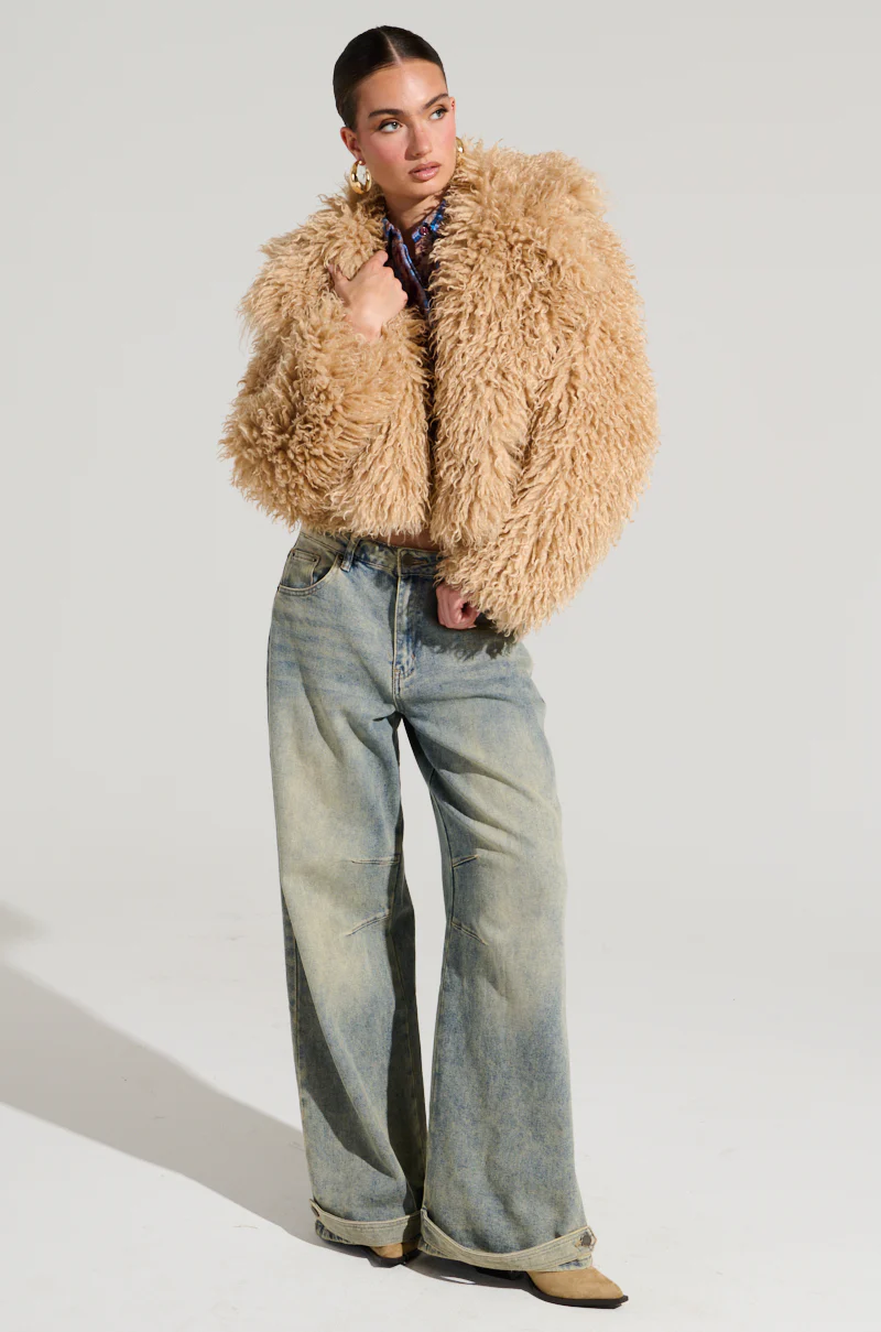 JOJO FAUX FUR COAT - Image 8