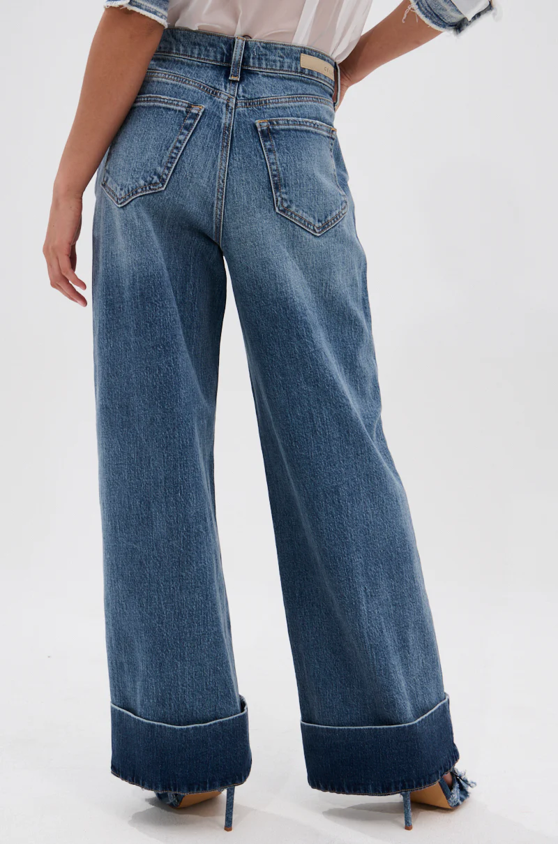 JORDAN WIDE LEG DENIM - Image 5