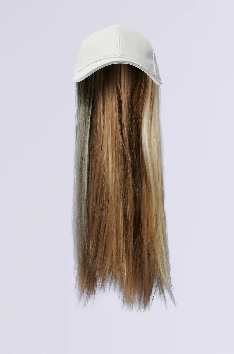 JOSHIE SYNTHETIC HAIR PU HAT - Image 6