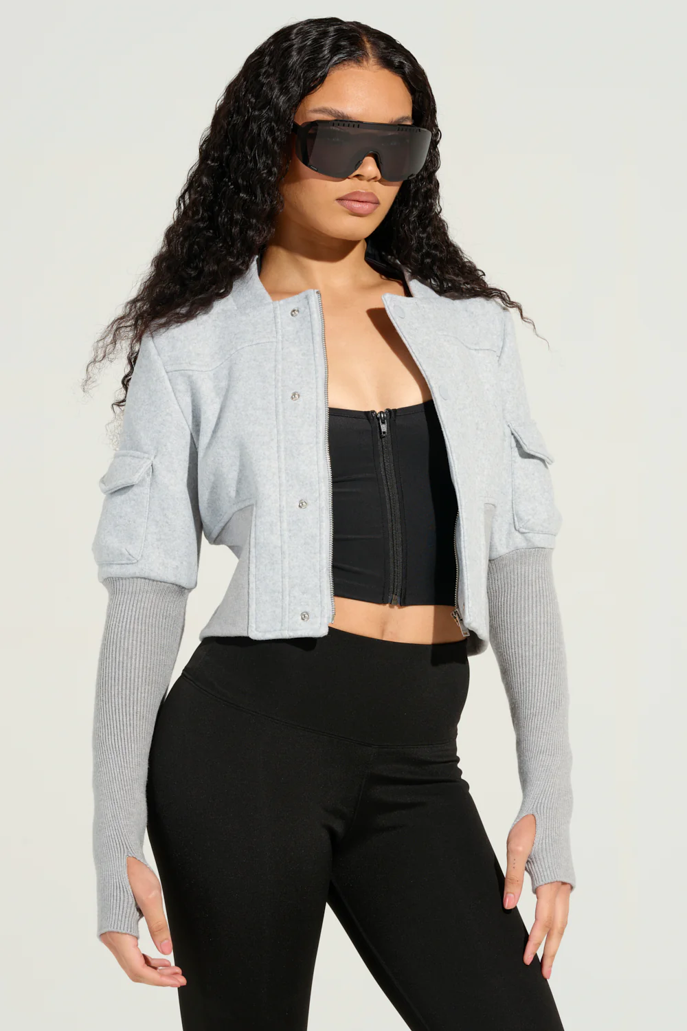 JOSIE FITTED BOMBER - Image 2