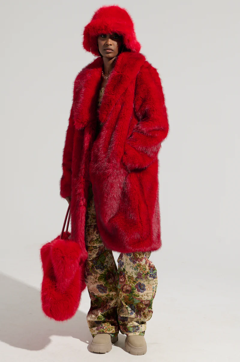JOVI FAUX FUR JACKET - Image 3