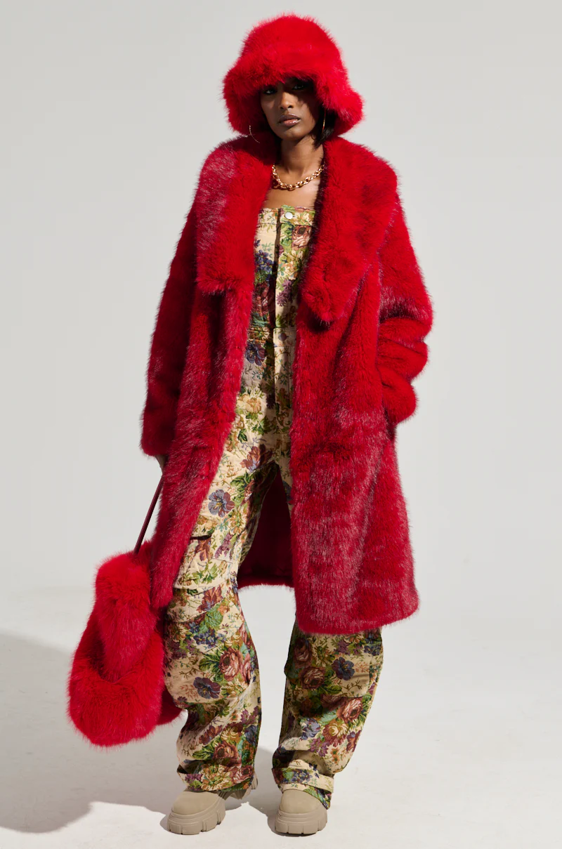 JOVI FAUX FUR JACKET - Image 4