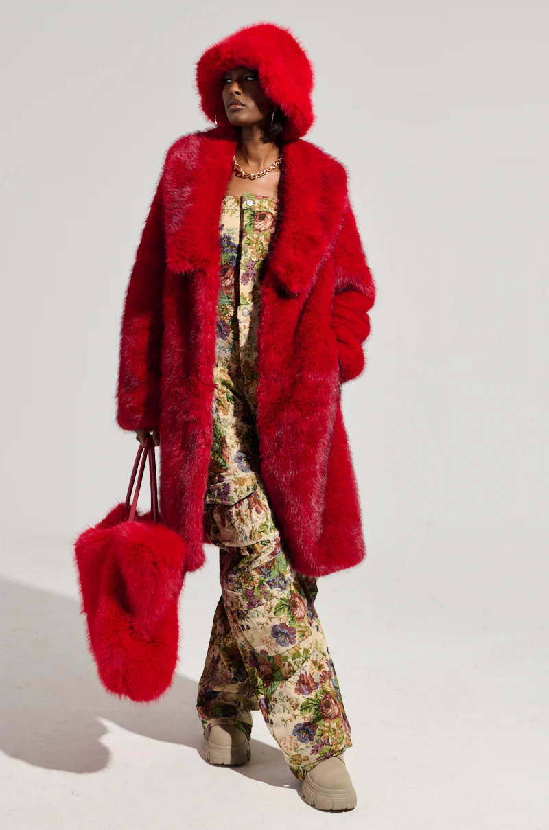 JOVI FAUX FUR JACKET - Image 5