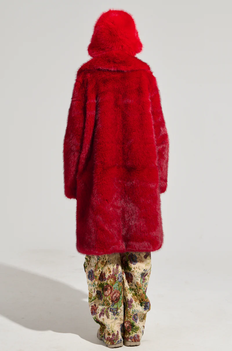 JOVI FAUX FUR JACKET - Image 7