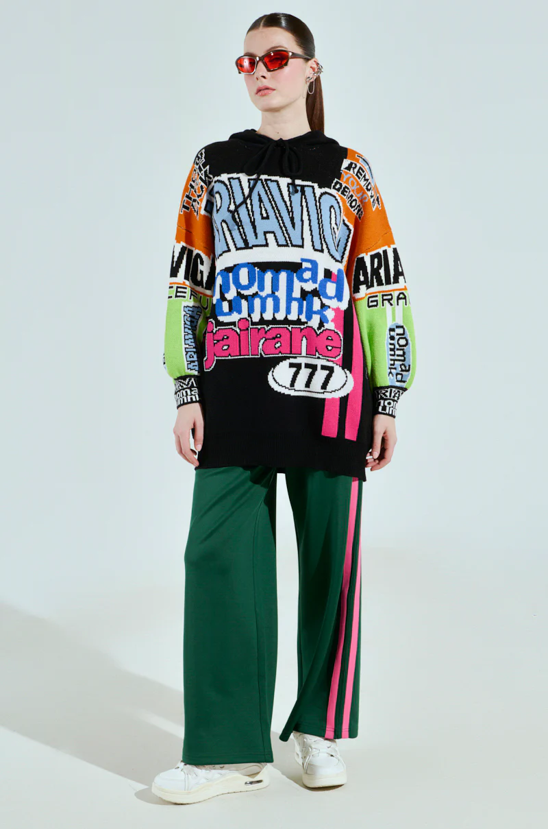 JOYRIDE GRAPHIC HOODED SWEATER - Image 6
