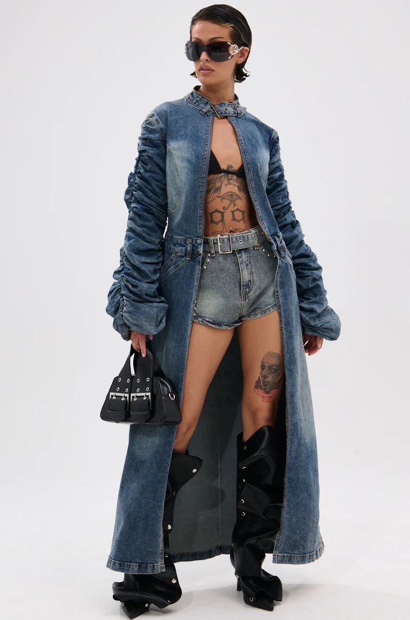 JULES DENIM TRENCH - Image 2