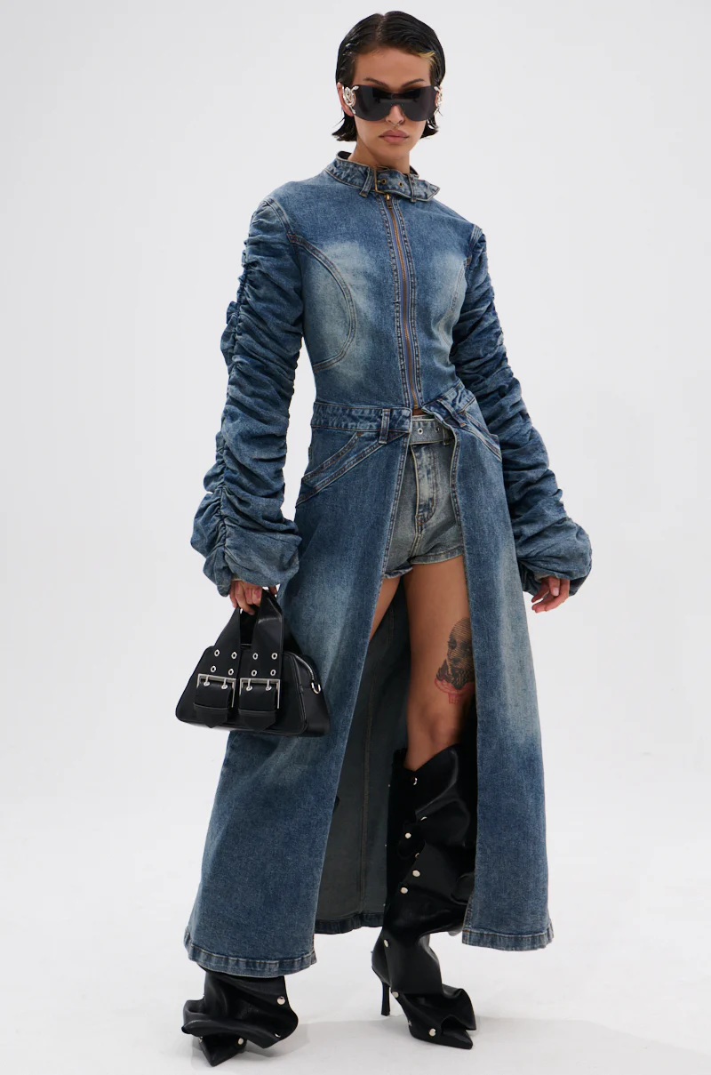 JULES DENIM TRENCH - Image 4