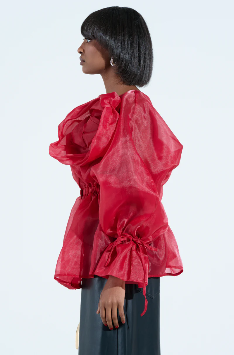 JULIA BUTTON DOWN BLOUSE - Image 2