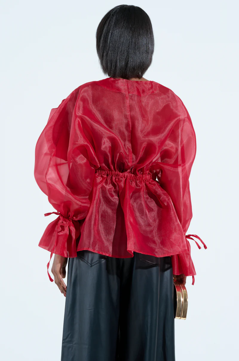 JULIA BUTTON DOWN BLOUSE - Image 3