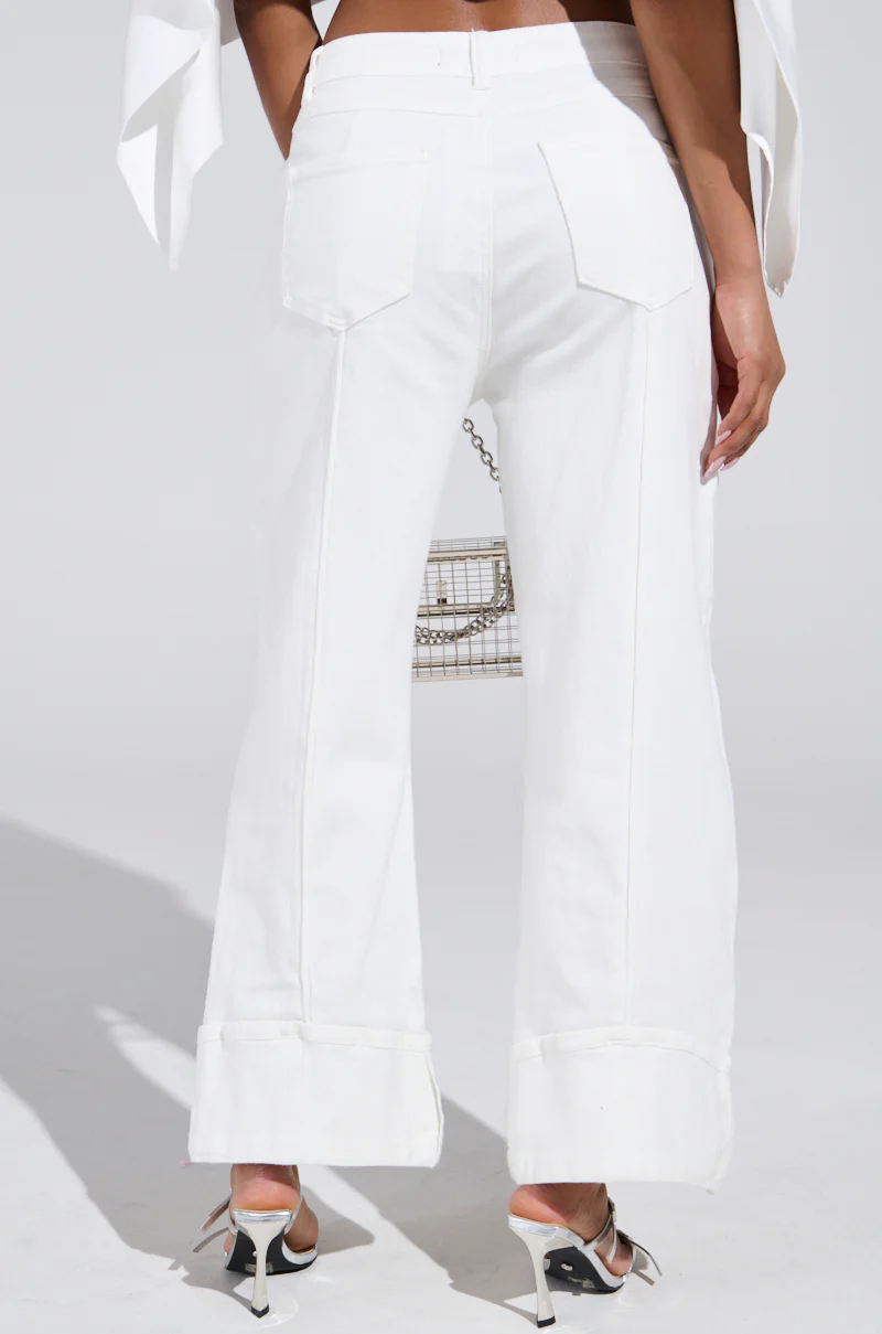 JULIA CROPPED WIDE LEG JEANS - Image 5