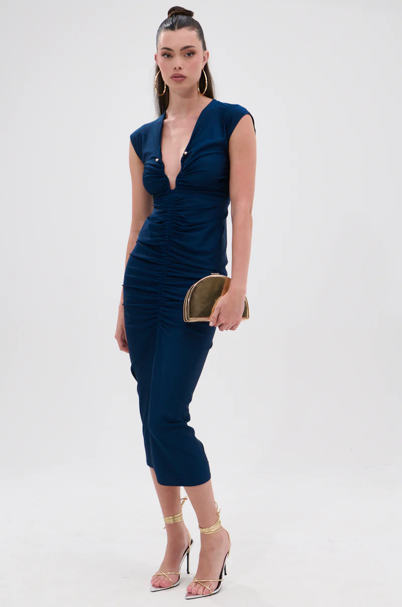 JULIE SLINKY MIDI DRESS - Image 3