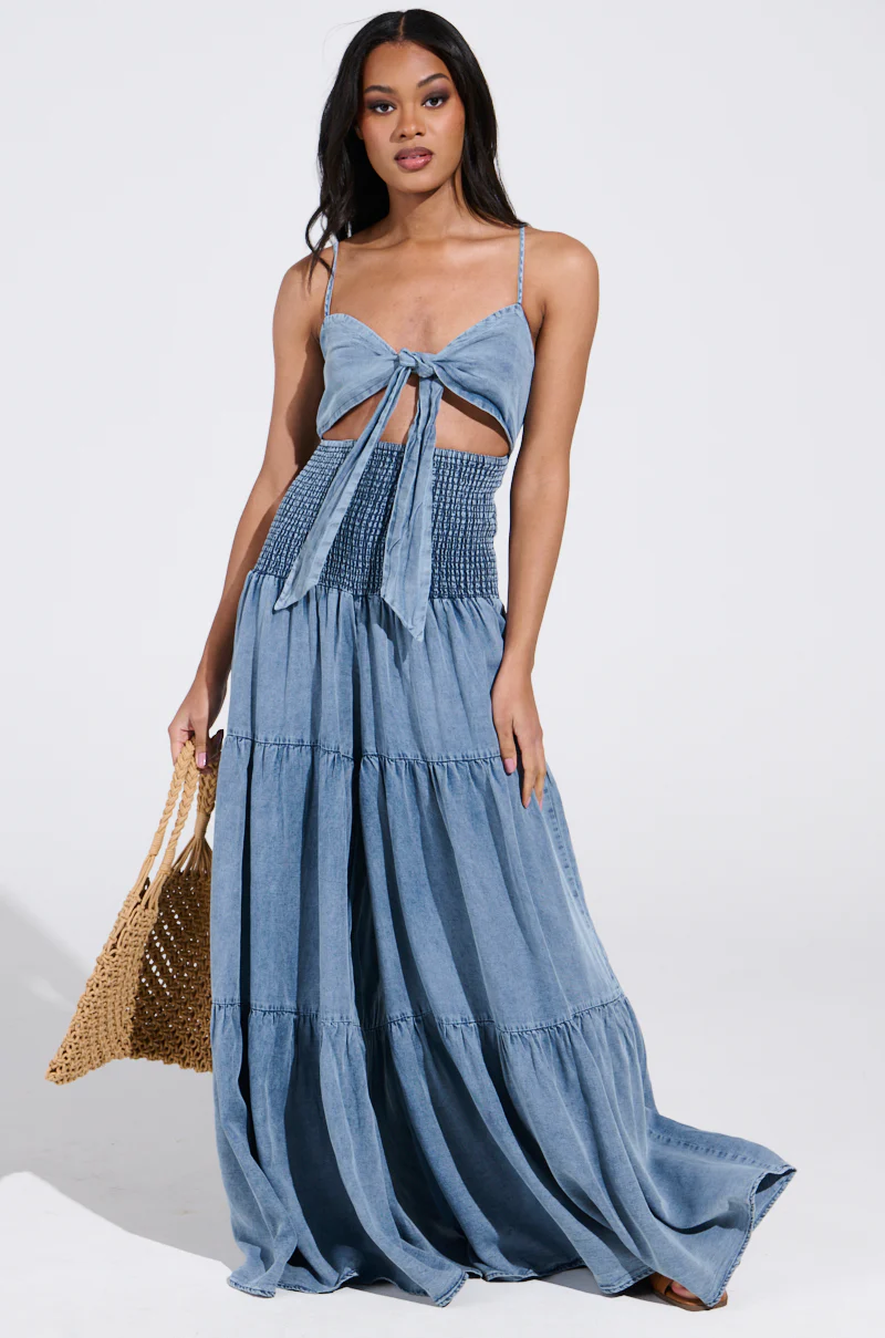 JUMPIN AROUND DENIM JUMPSUIT - Image 2
