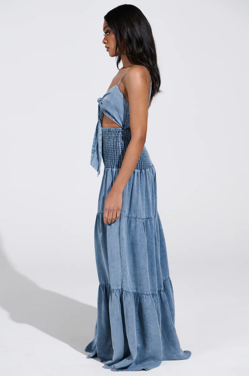 JUMPIN AROUND DENIM JUMPSUIT - Image 4