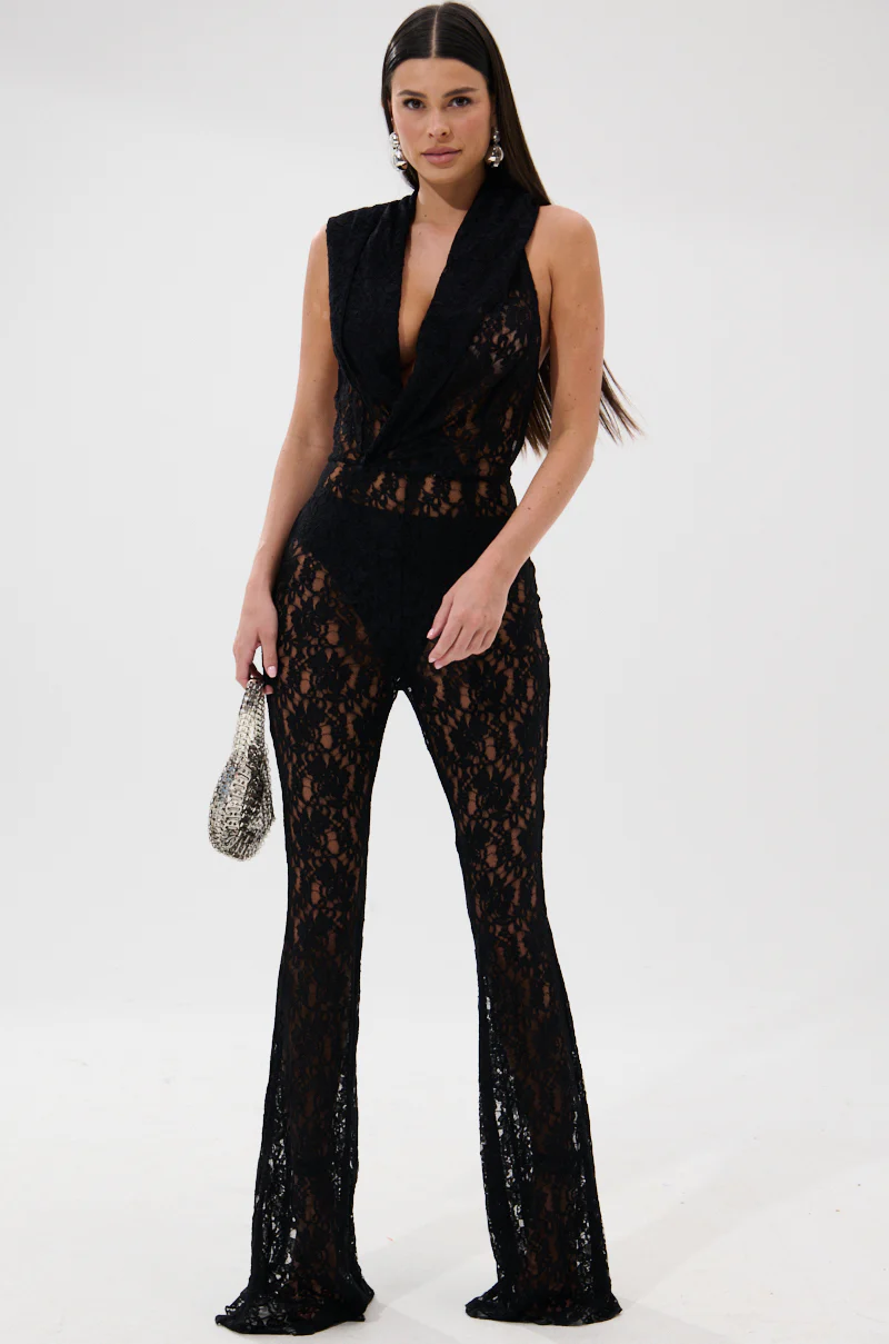 JUMPIN AROUND LACE JUMPSUIT - Image 4