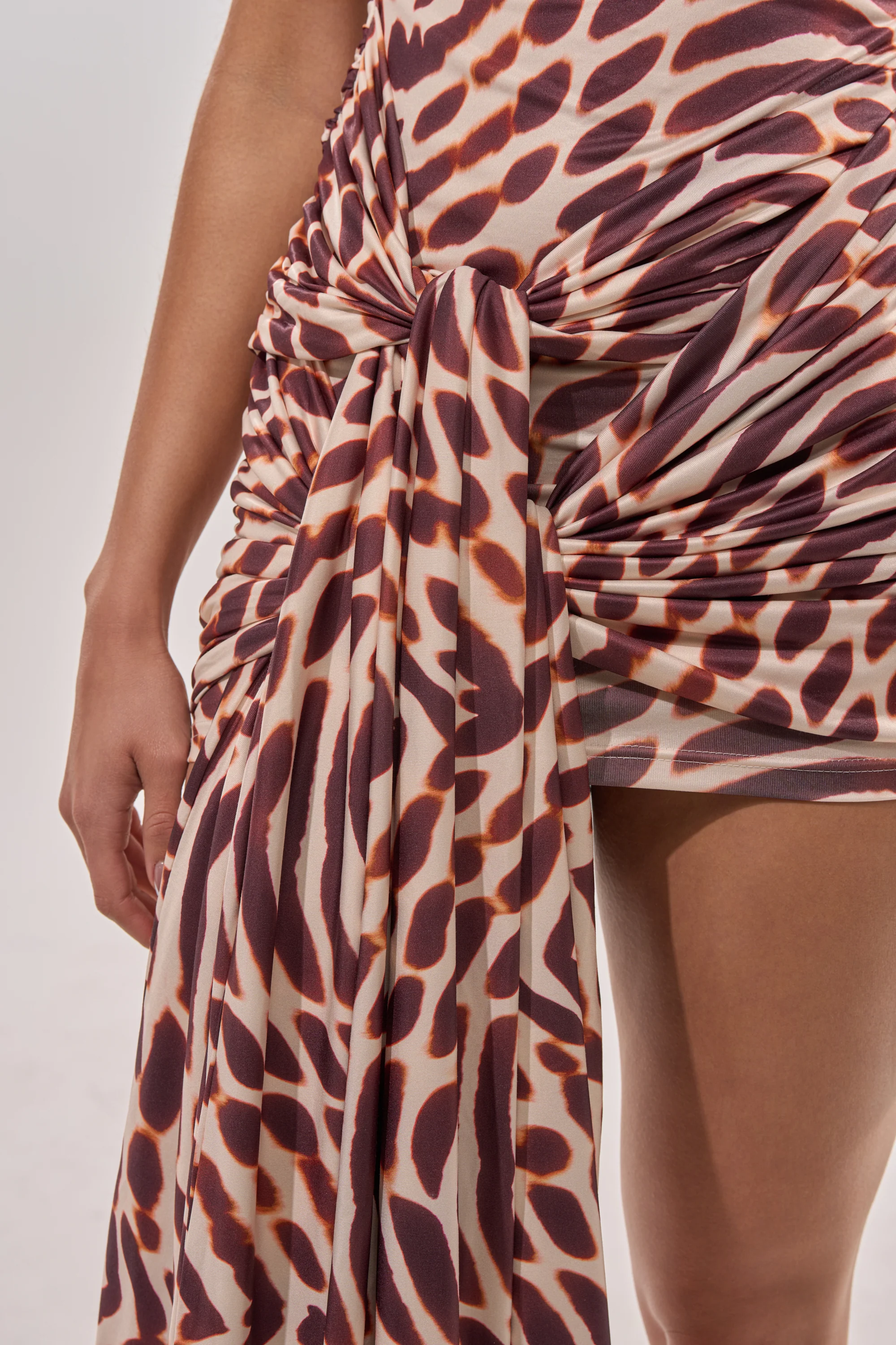 JUNGLE TIES LEOPARD MINI DRESS - Image 12