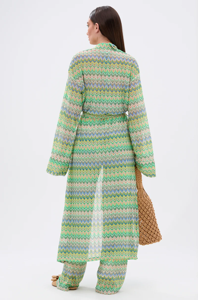 JUST A FEELING CROCHET DUSTER CARDIGAN - Image 4