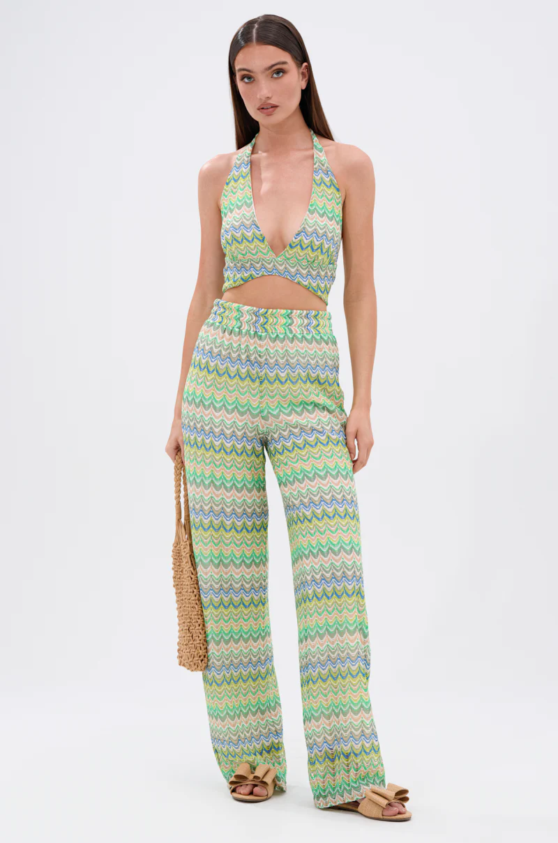 JUST A FEELING CROCHET HALTER TOP - Image 6