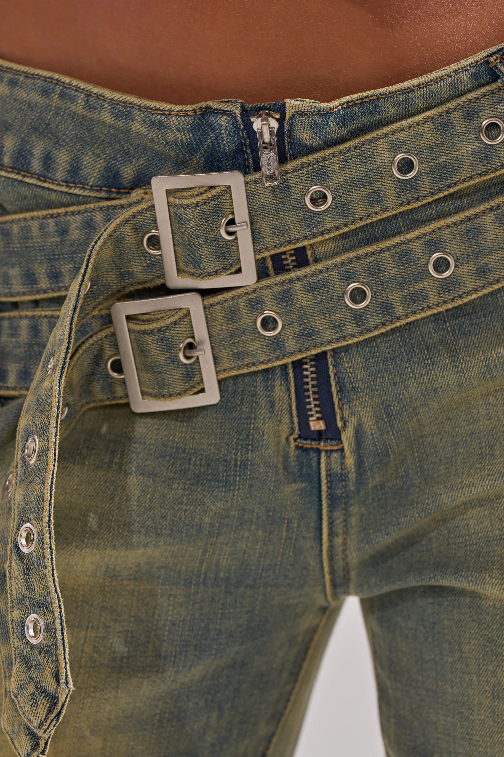 JUST LIKE THAT STRAIGHT-LEG DENIM WITH BUCKLE - Image 7