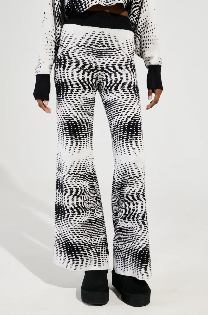 KALEIDOSCOPE DREAM WIDE LEG KNIT PANT - Image 2