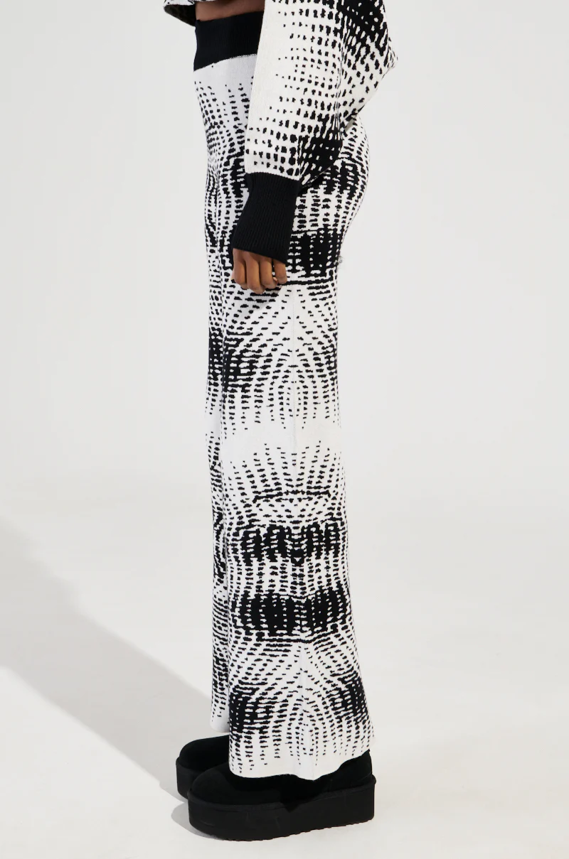 KALEIDOSCOPE DREAM WIDE LEG KNIT PANT - Image 3
