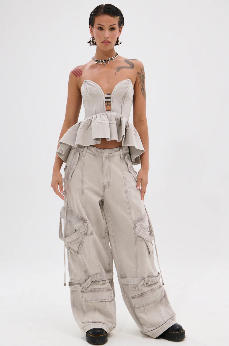 KARA DENIM BLOUSE - Image 7