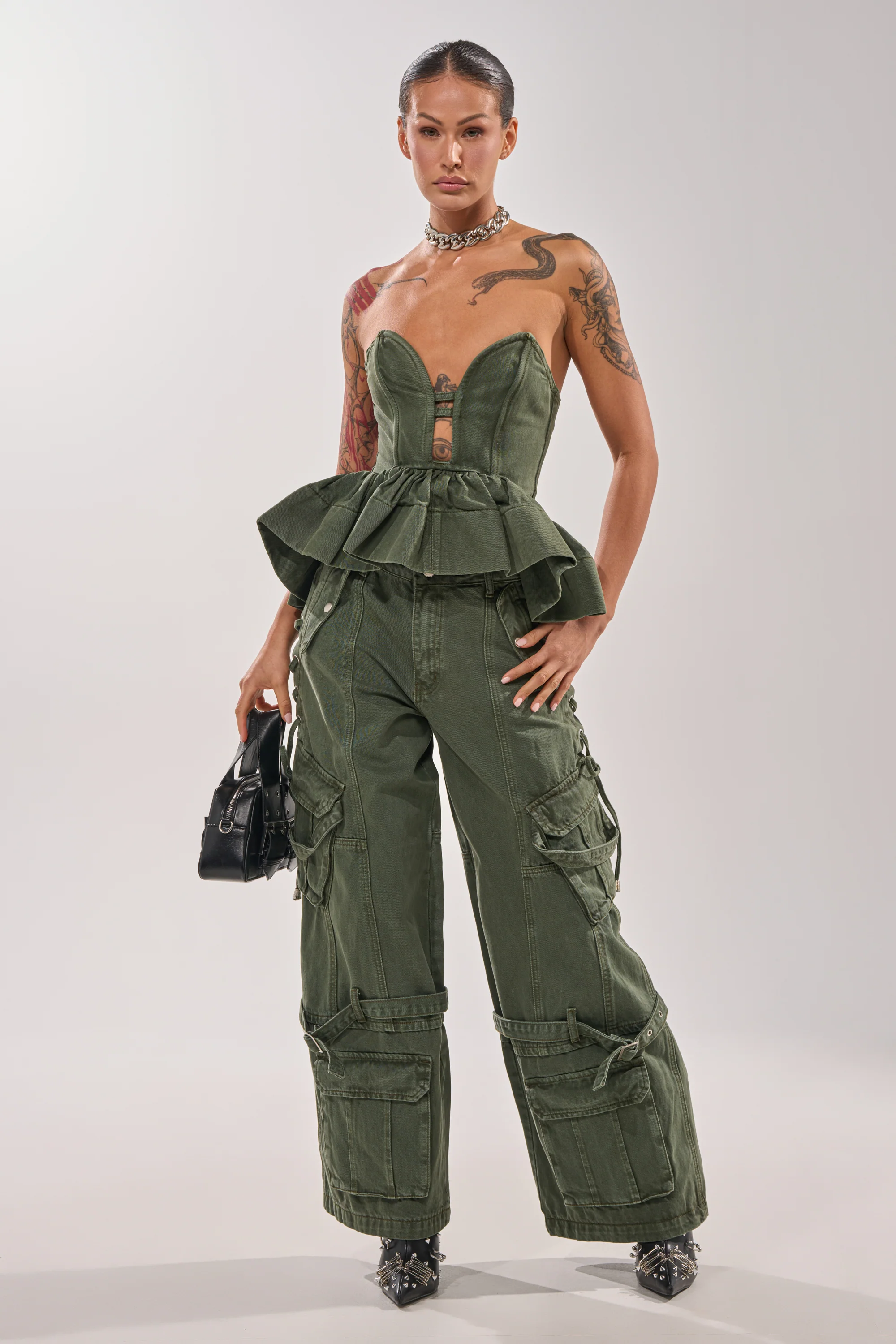 KARA DENIM CORSET - Image 6
