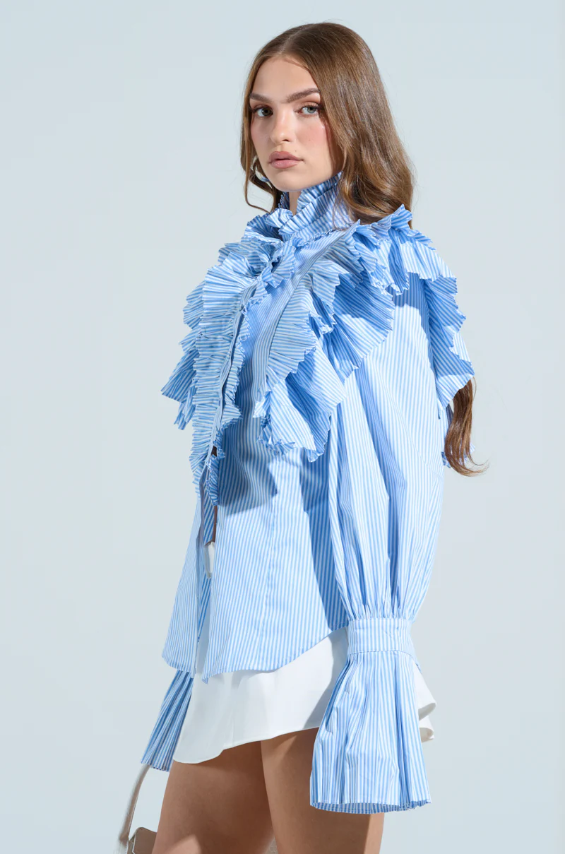 KAREN BUTTON DOWN BLOUSE - Image 3