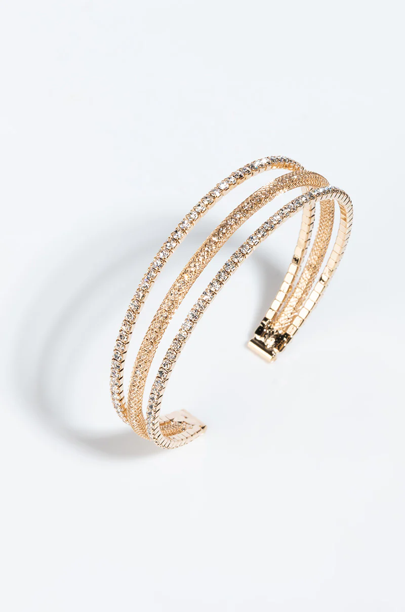 KATIE CUFF BRACELET SILVER