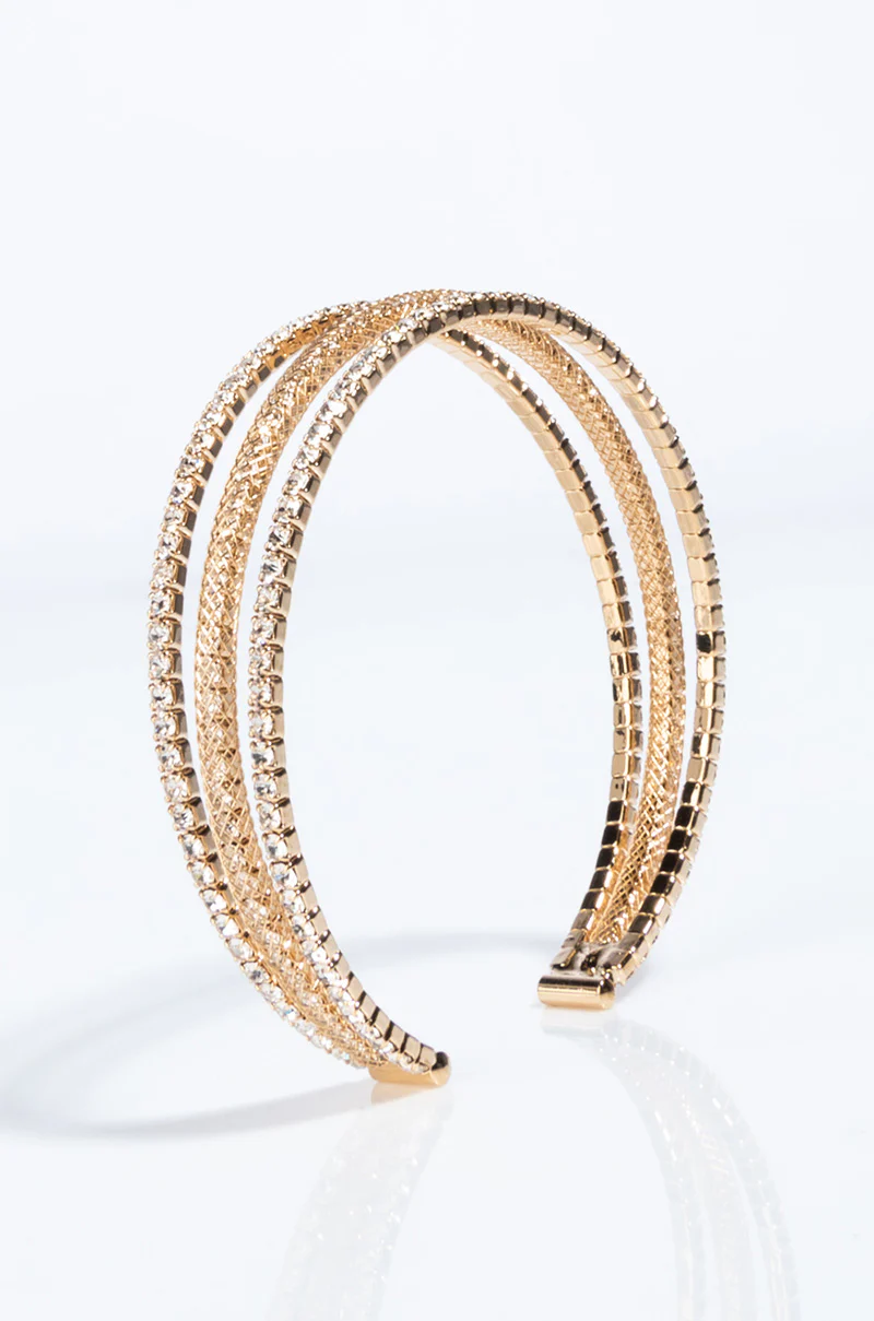 KATIE CUFF BRACELET SILVER - Image 2