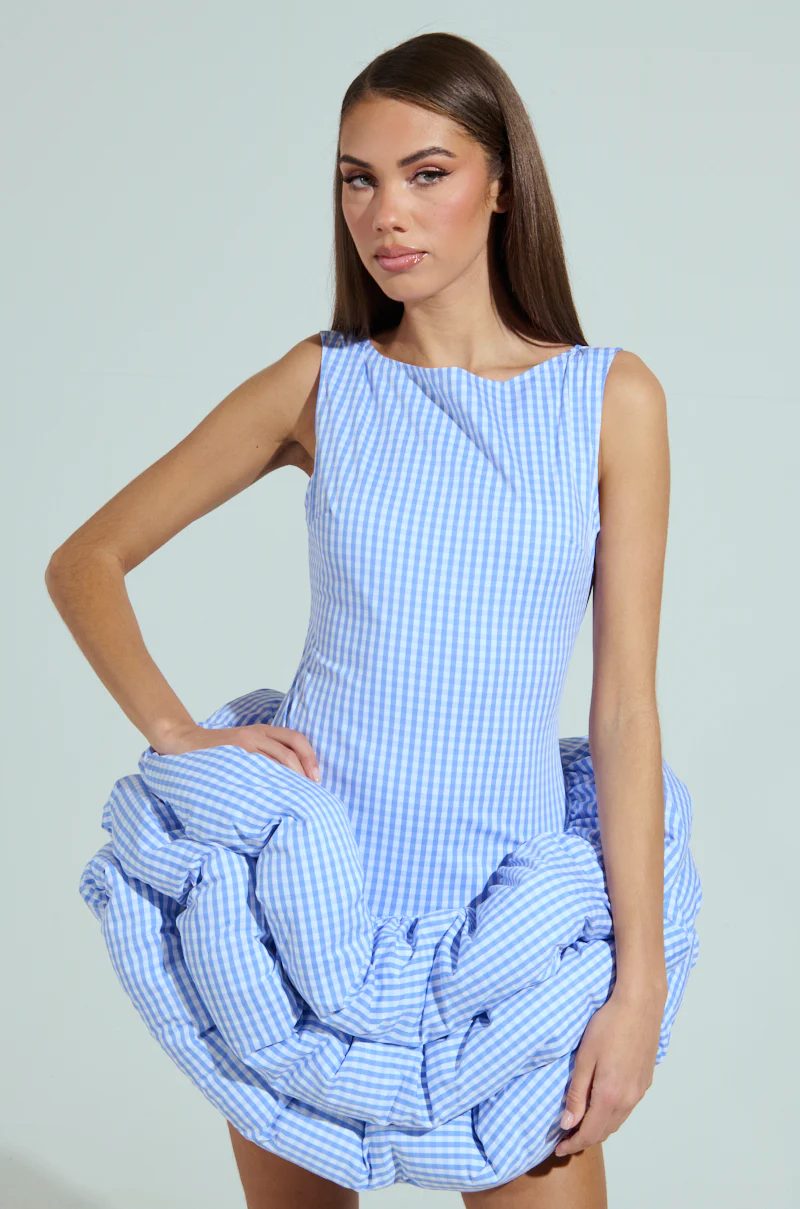 KEEP DREAMIN PLUSH MINI DRESS - Image 2