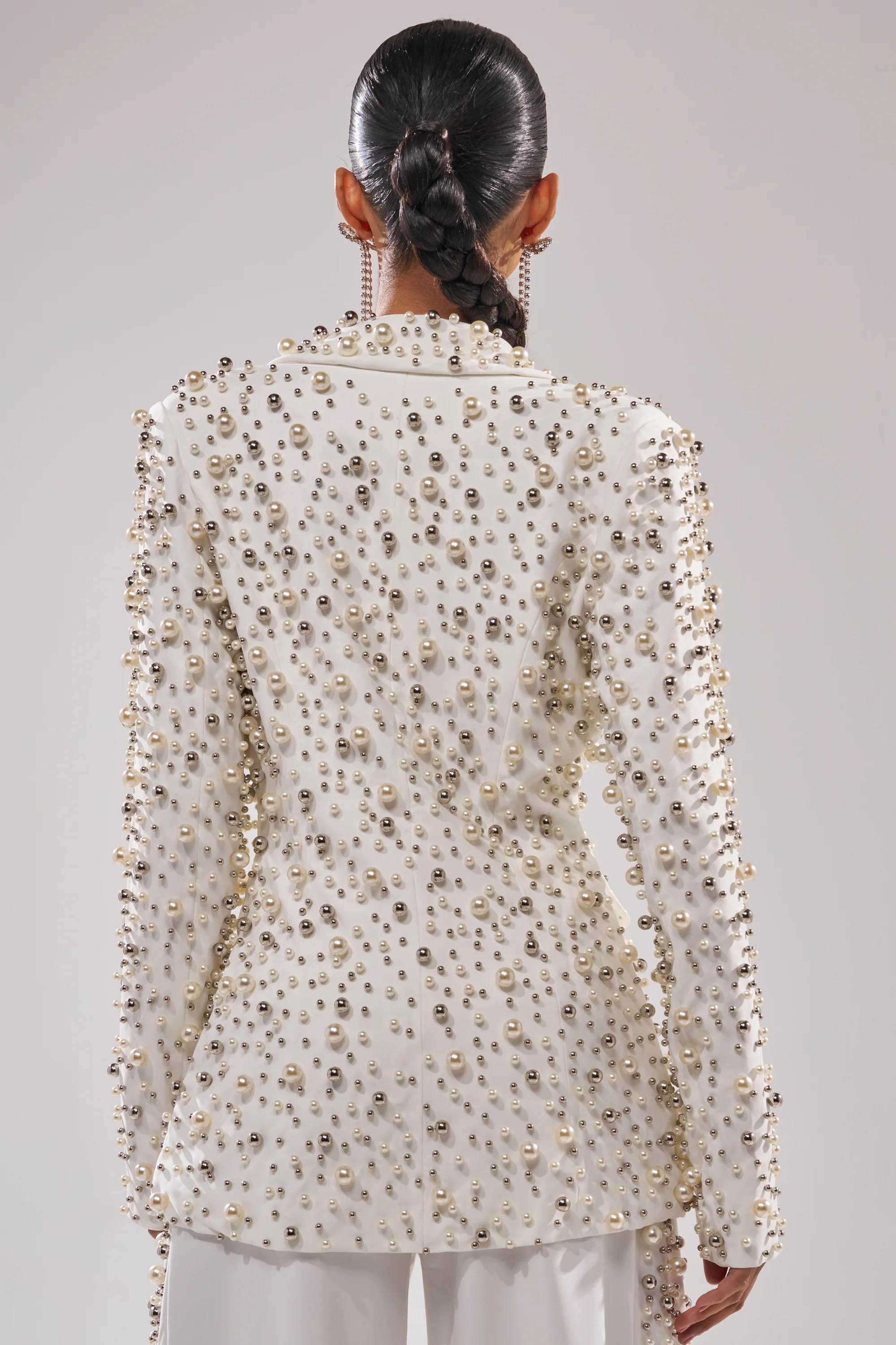 KEEP IT GOING EMBELLISHED BLAZER - Image 4