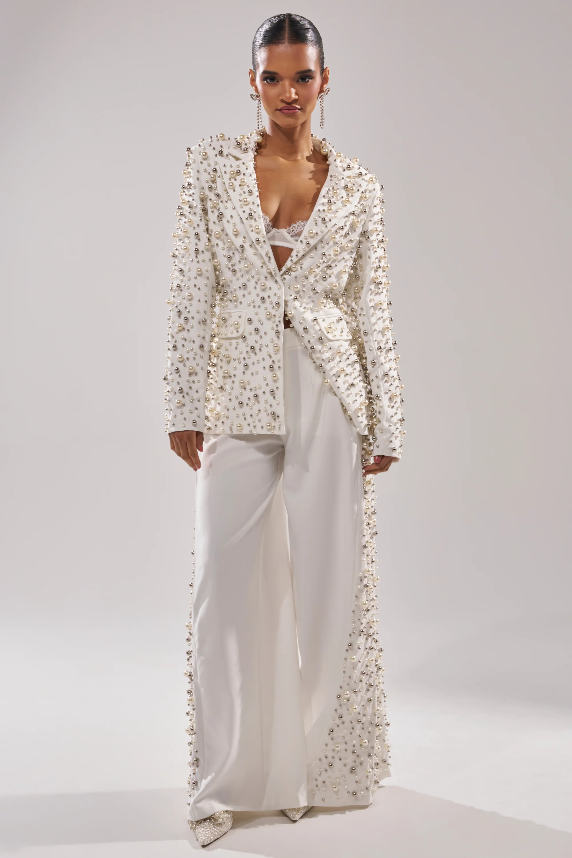 KEEP IT GOING EMBELLISHED BLAZER - Image 7