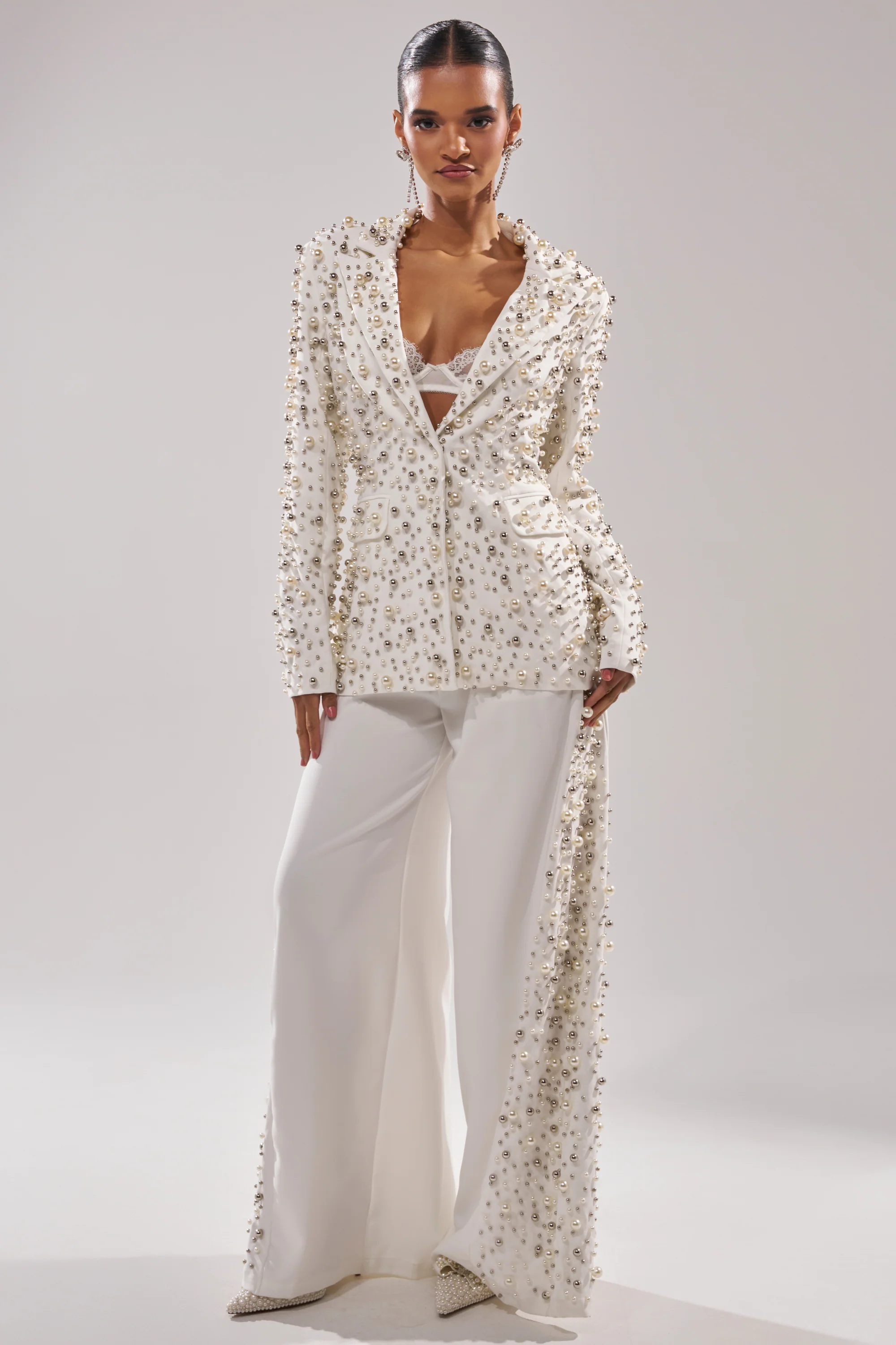 KEEP IT GOING EMBELLISHED BLAZER - Image 8