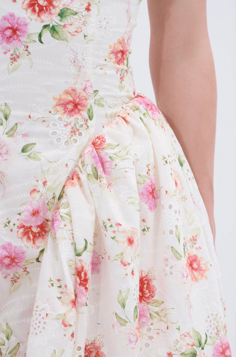 KEEP IT MOVING ON FLORAL MAXI DRESS - Image 8