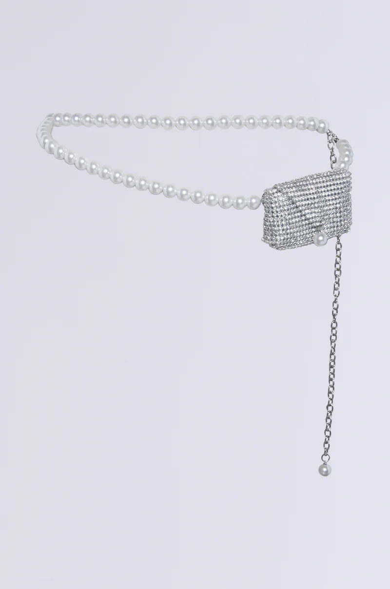 KEEP IT SAFE BLING BELT MINI BAG