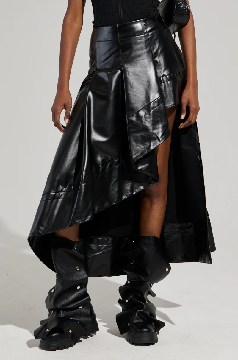 KEEP WALKING MIDI SKIRT