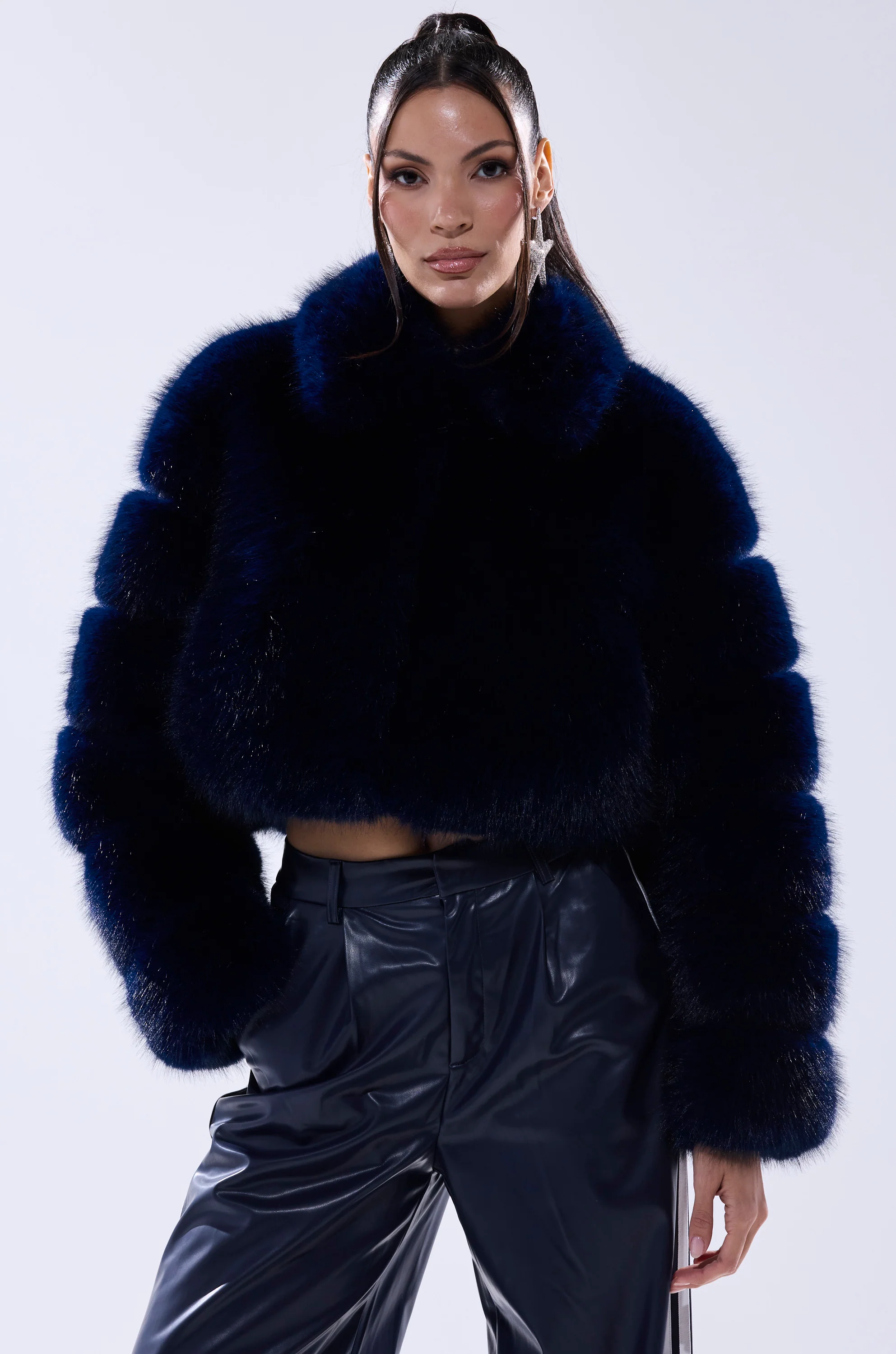 KEIKO FAUX FUR COAT - Image 6