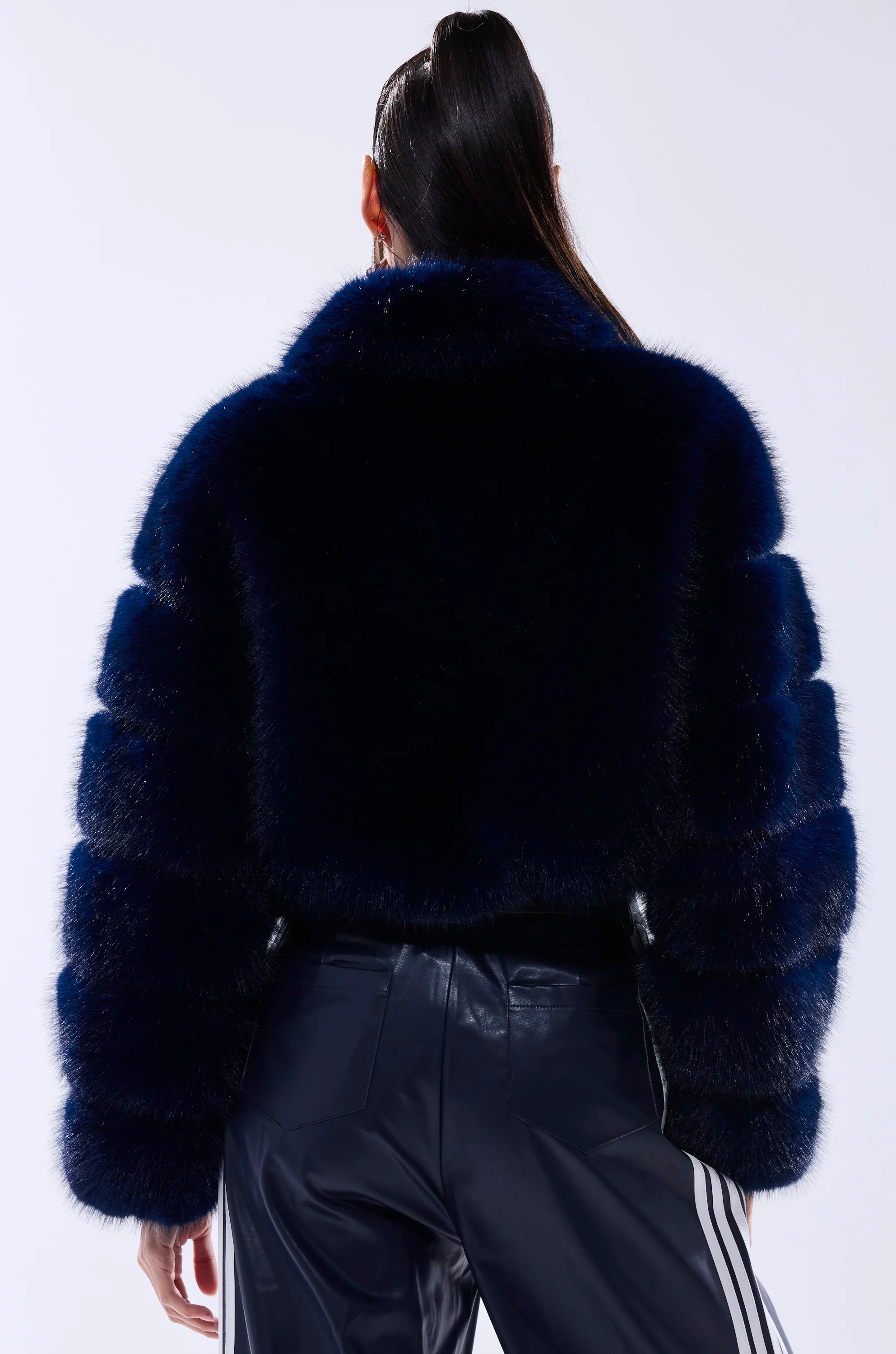 KEIKO FAUX FUR COAT - Image 9