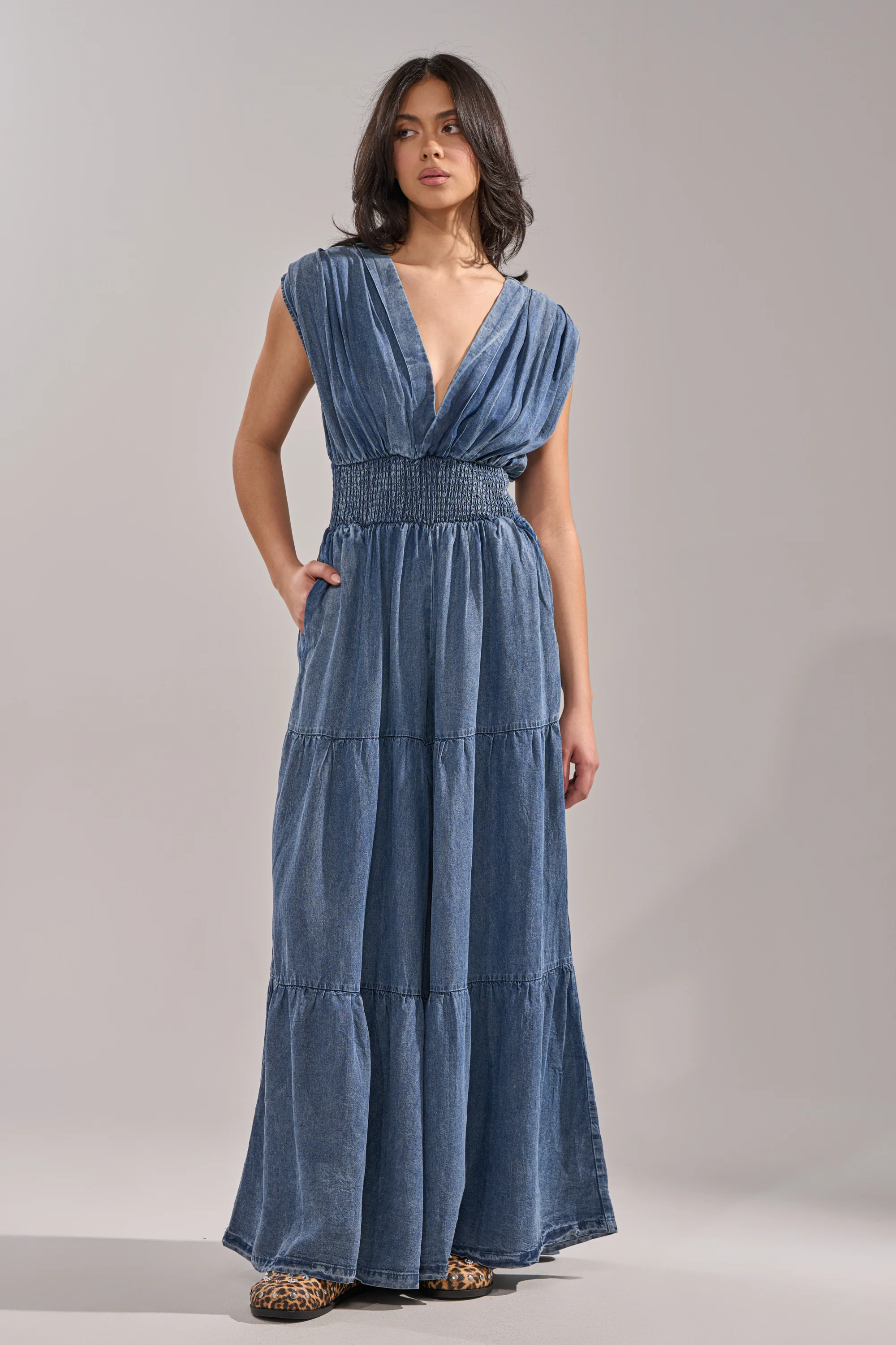 KELLY DENIM JUMPSUIT - Image 3