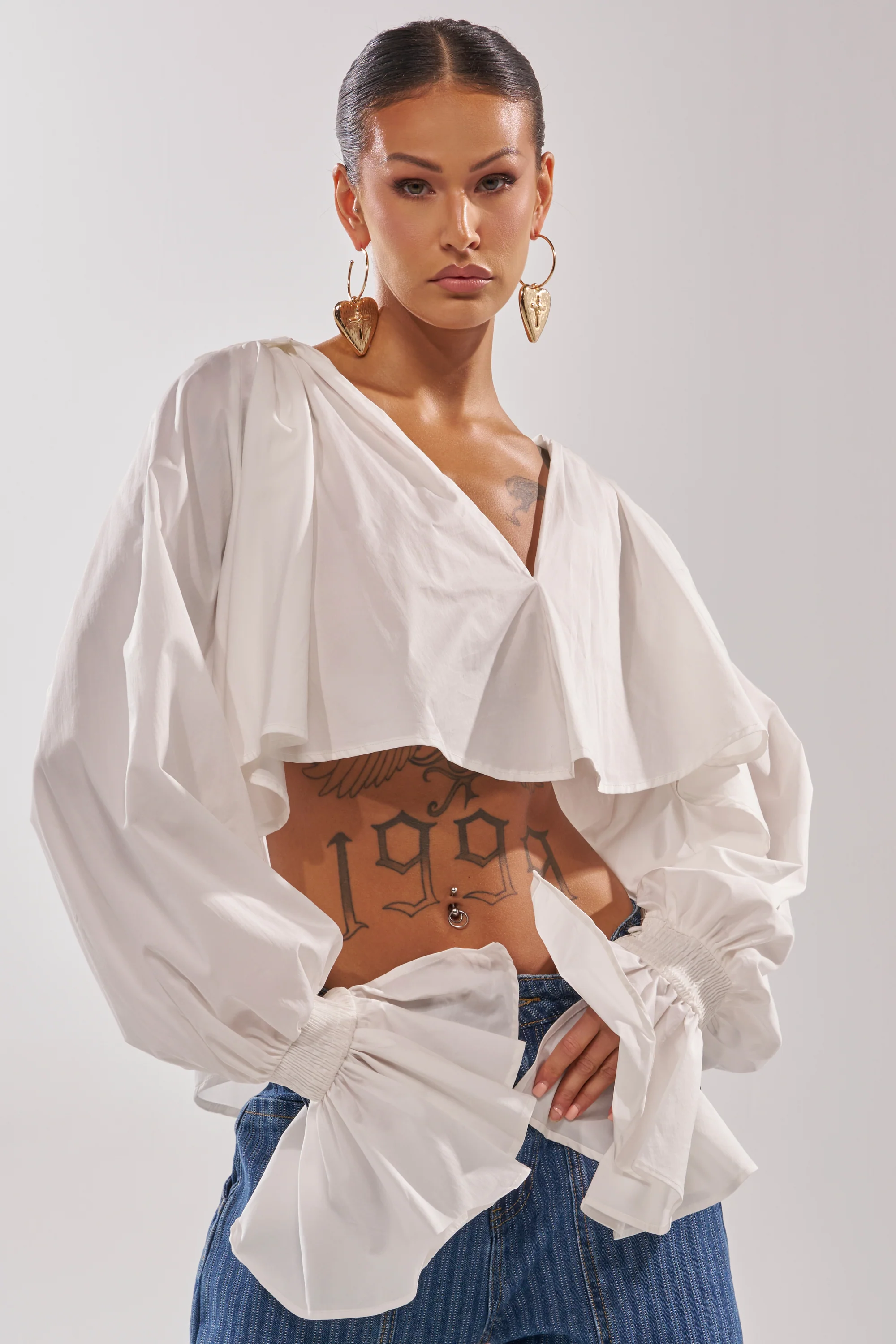 KELLY POPLIN BLOUSE - Image 3