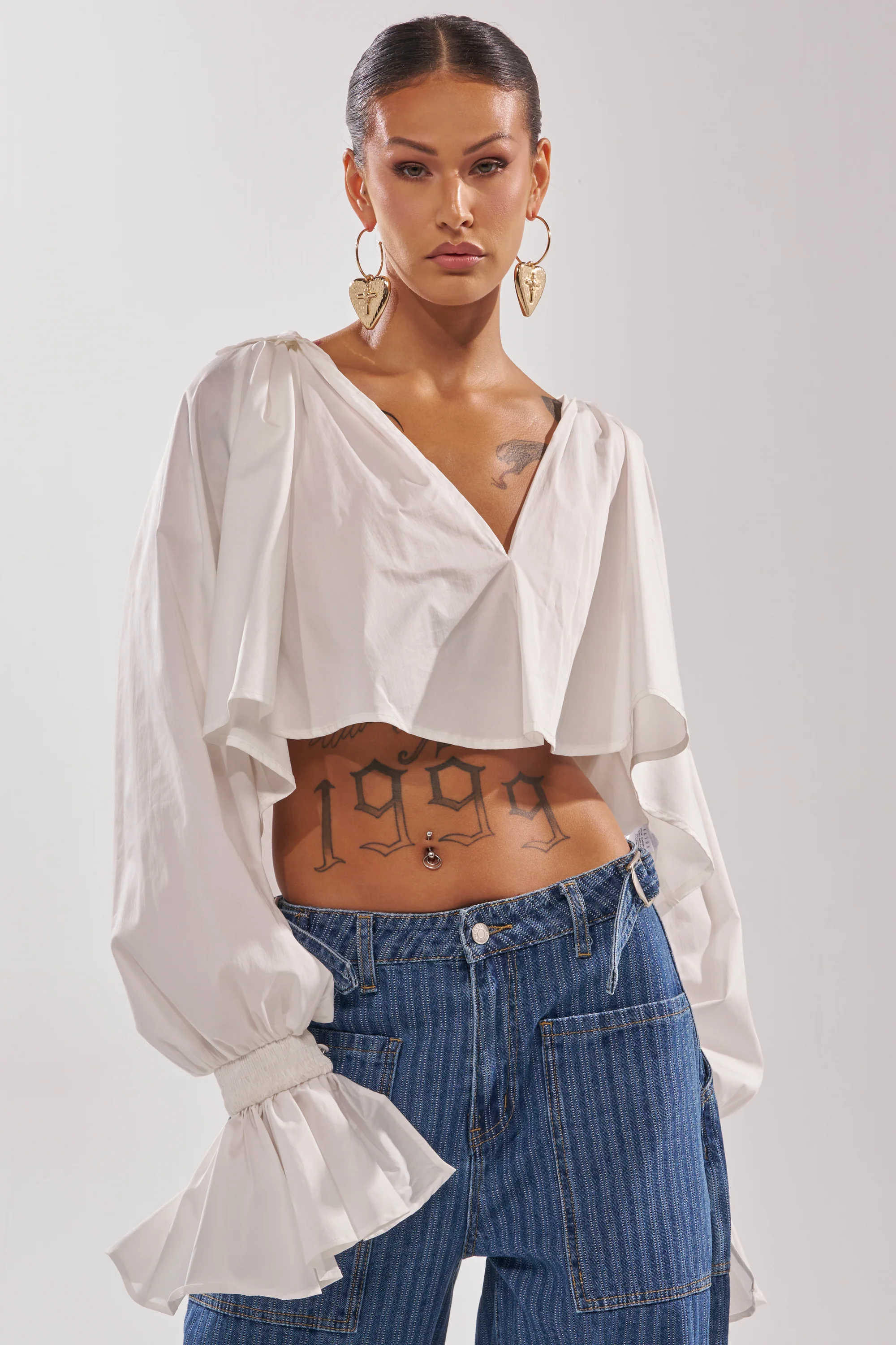 KELLY POPLIN BLOUSE - Image 4