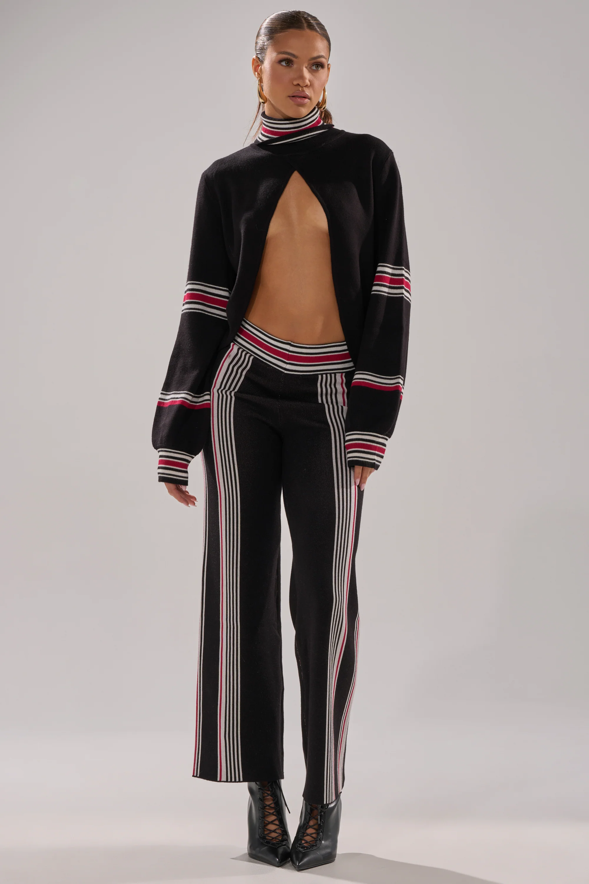 KENDALL SWEATER WIDE LEG PANT