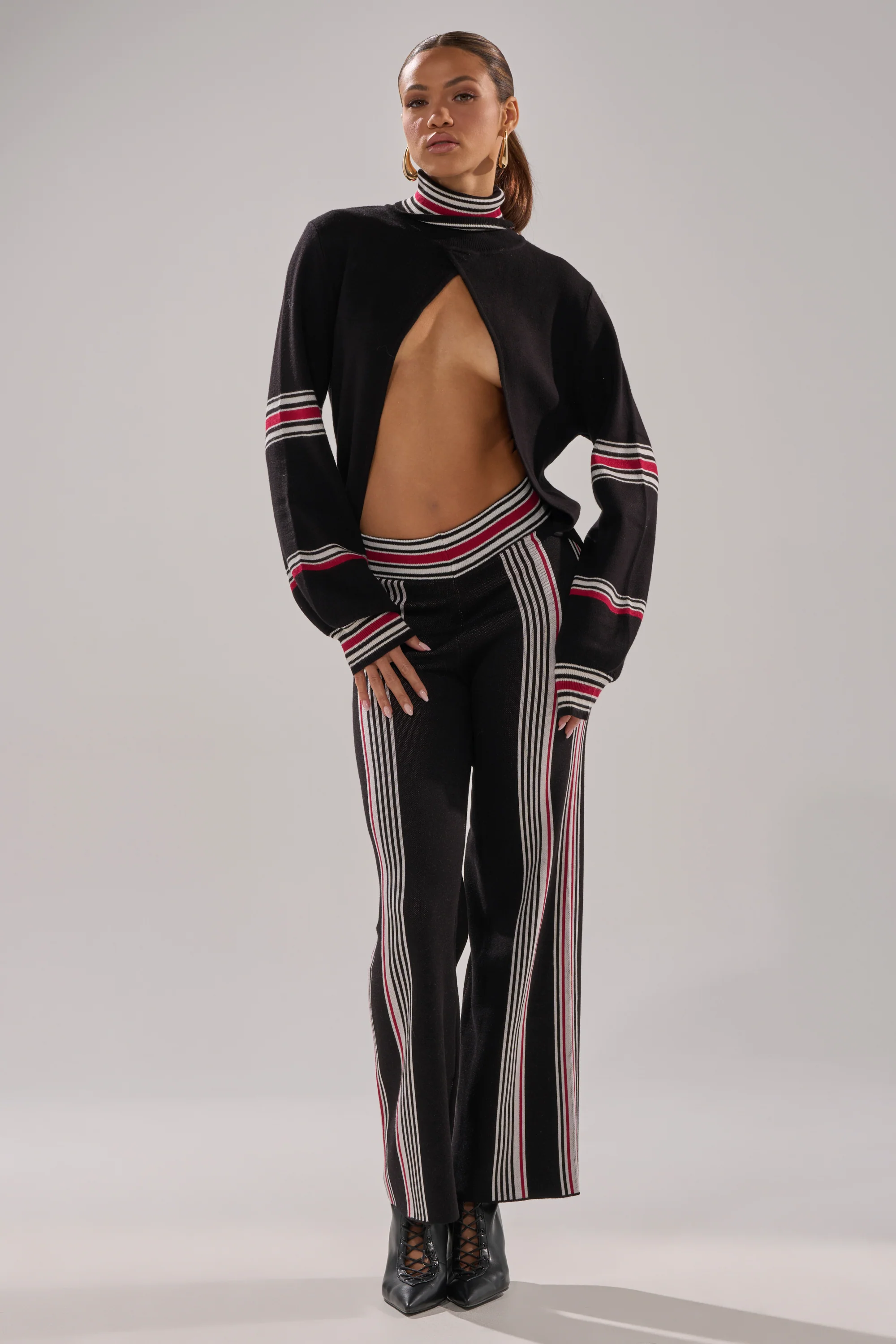 KENDALL SWEATER WIDE LEG PANT - Image 6