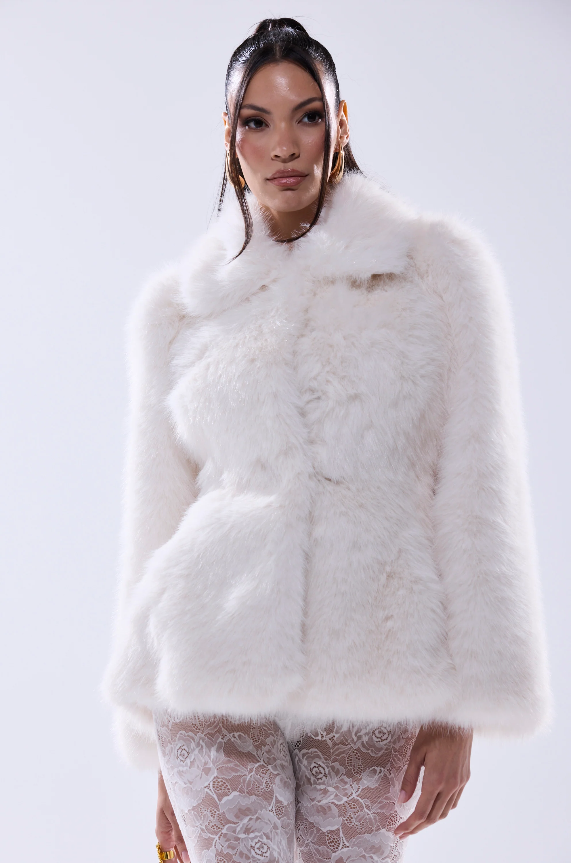 KENNY PEPLUM FAUX FUR - Image 6