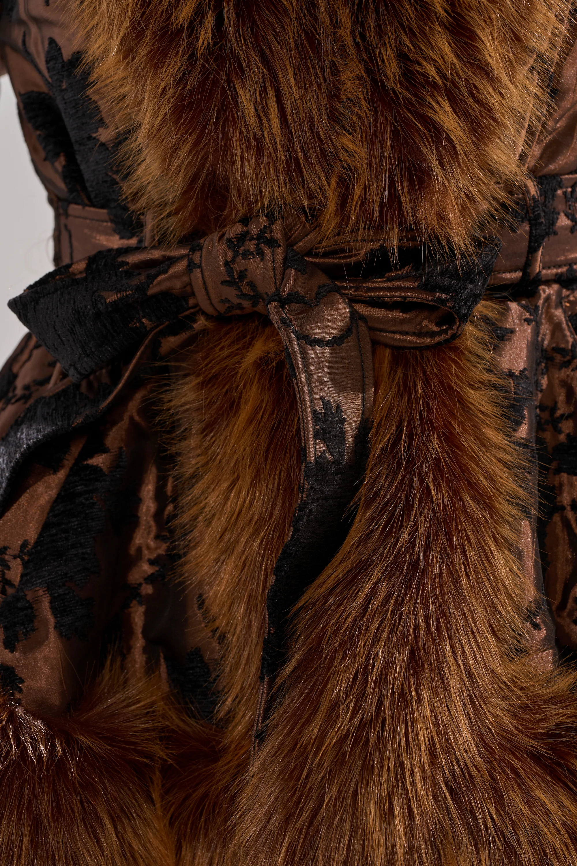 KENZY FUR TRIM MOTO IN JACQUARD - Image 11